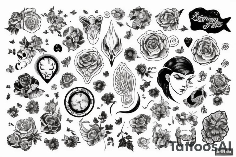 космос, геометрия tattoo idea