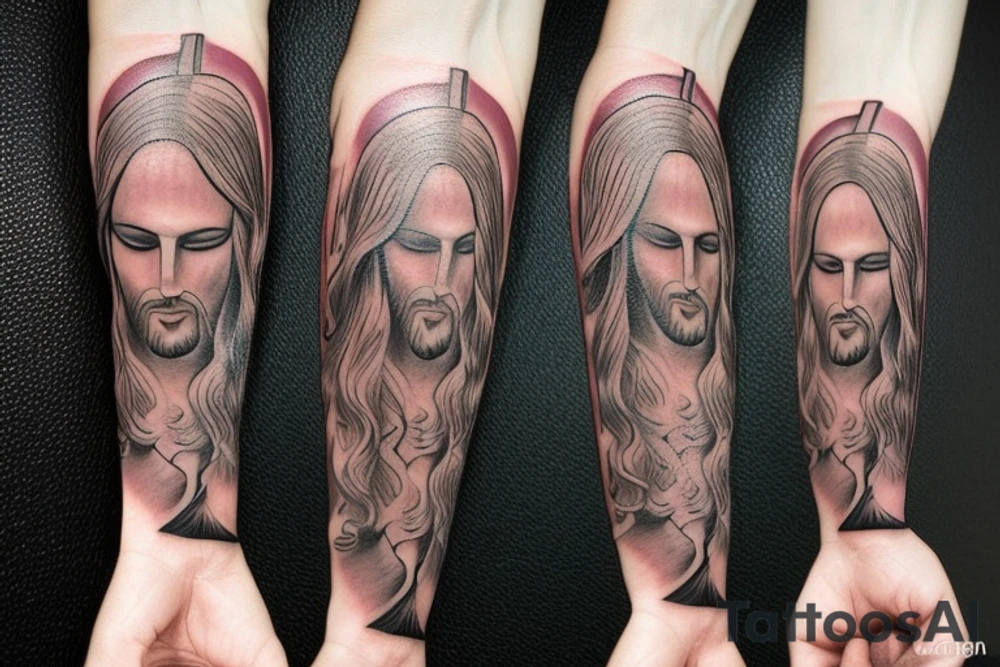 Jesus tattoo idea
