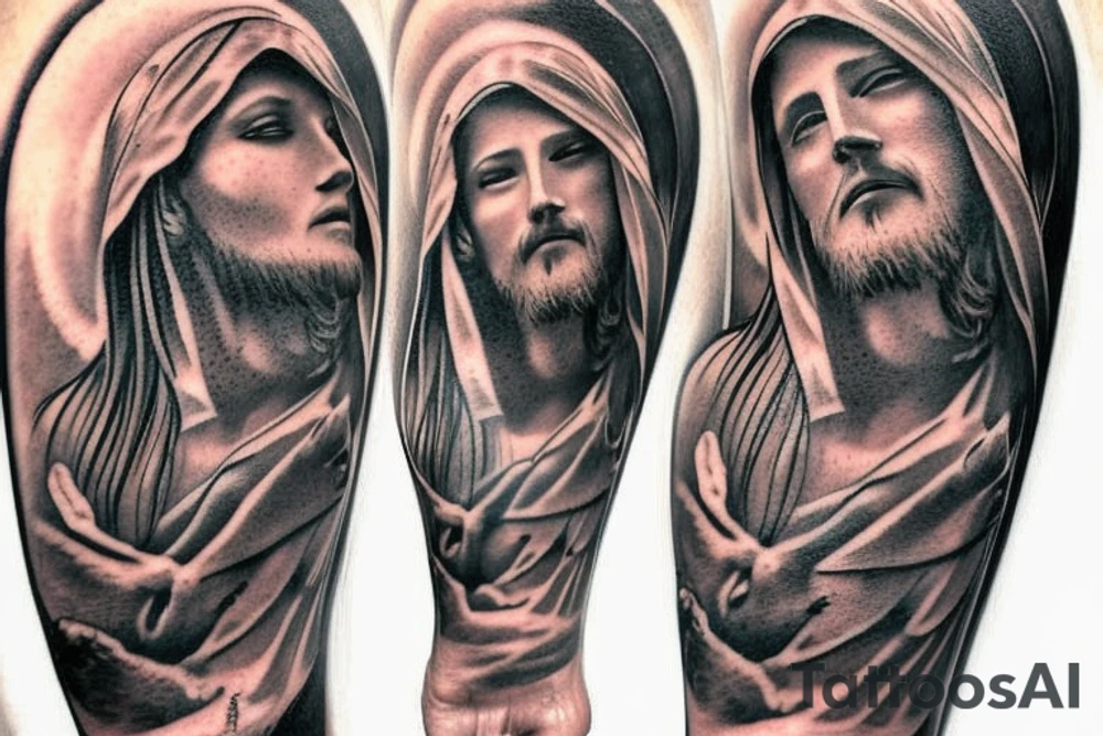 Jesus tattoo idea