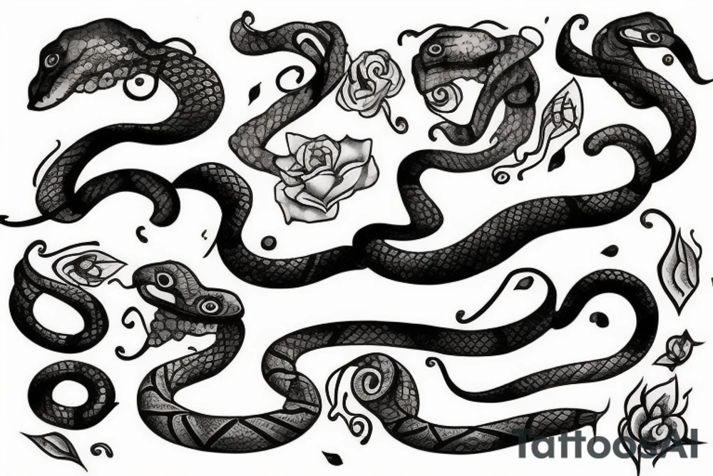Snake tattoo idea