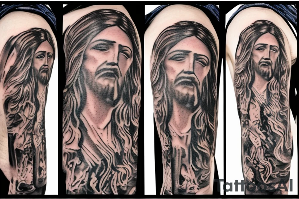 Jesus tattoo idea