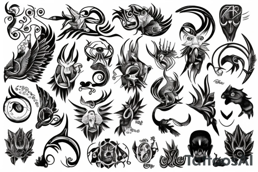Aries tattoo idea