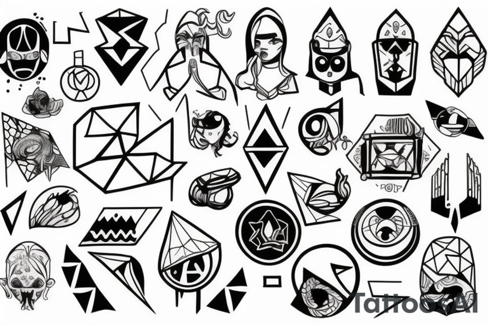 light tattoo idea