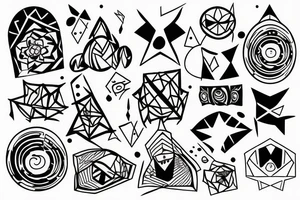 light tattoo idea