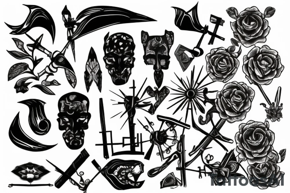 Don Quixote Mill tattoo idea