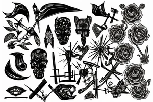 Don Quixote Mill tattoo idea
