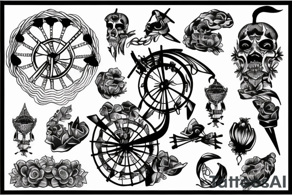 Don Quixote Mill tattoo idea