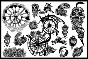 Don Quixote Mill tattoo idea