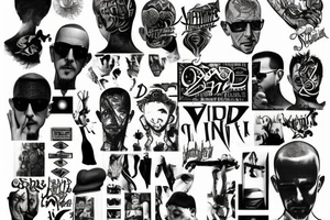 songs of Chester Bennington tattoo idea