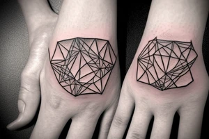 light on the hand tattoo idea