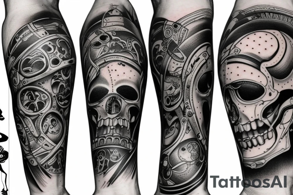 Пират tattoo idea