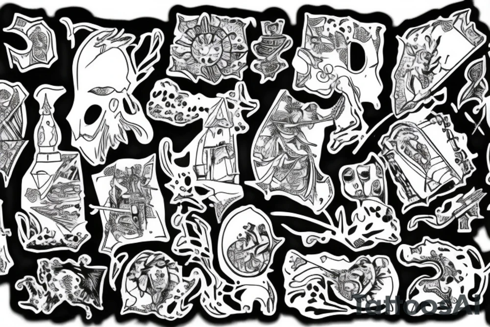 Don Quixote Mill tattoo idea