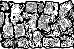 Don Quixote Mill tattoo idea