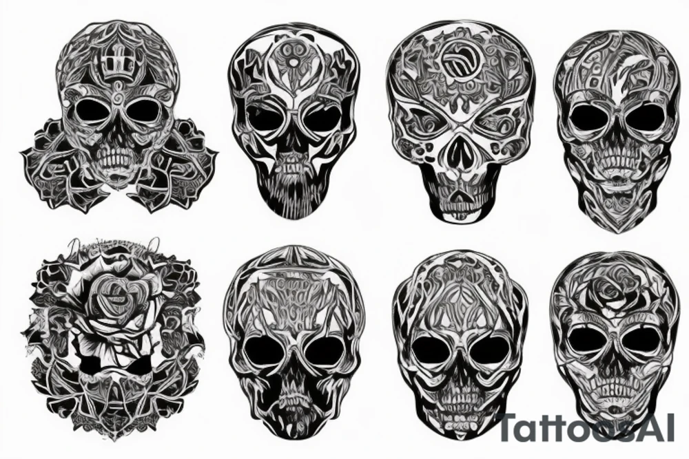 Лампа накаливания с языками пламени tattoo idea