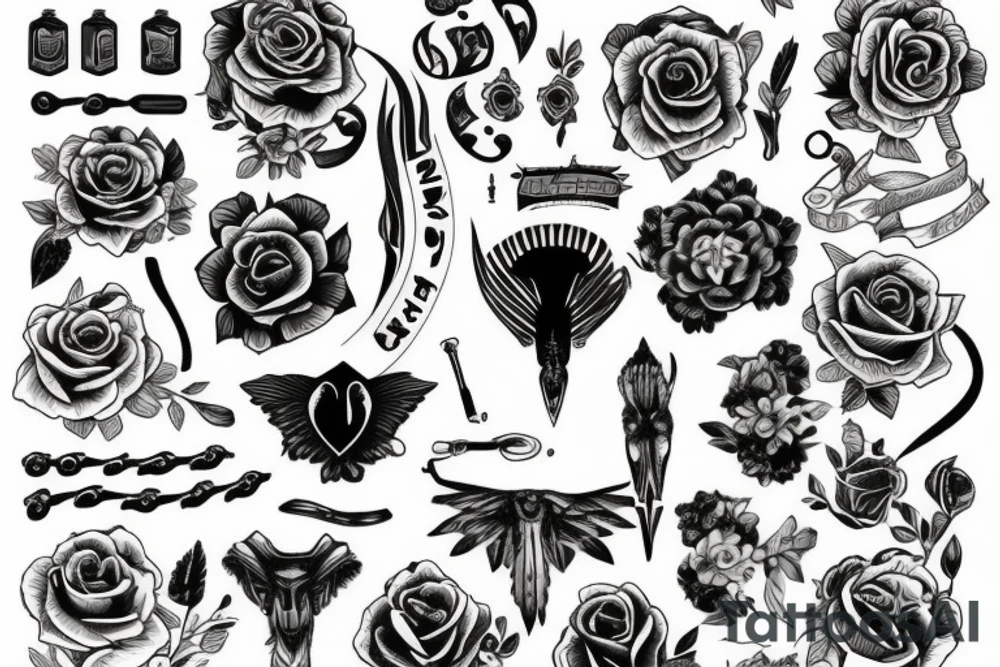 Пират tattoo idea