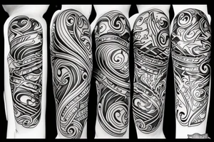 Guitar, fire tattoo idea