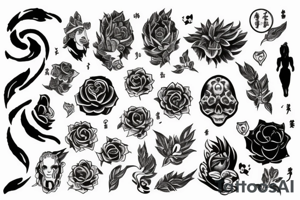 Дракон tattoo idea
