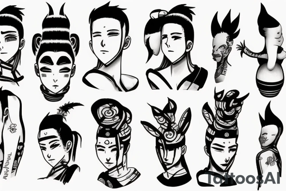 shikamaru nara tattoo idea