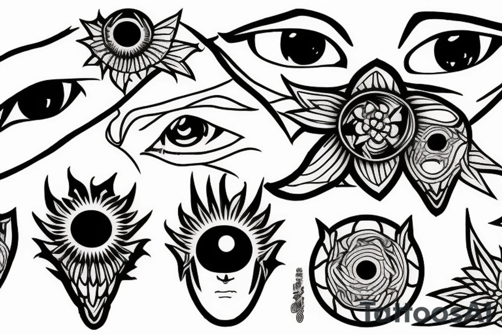 sharingan tattoo idea