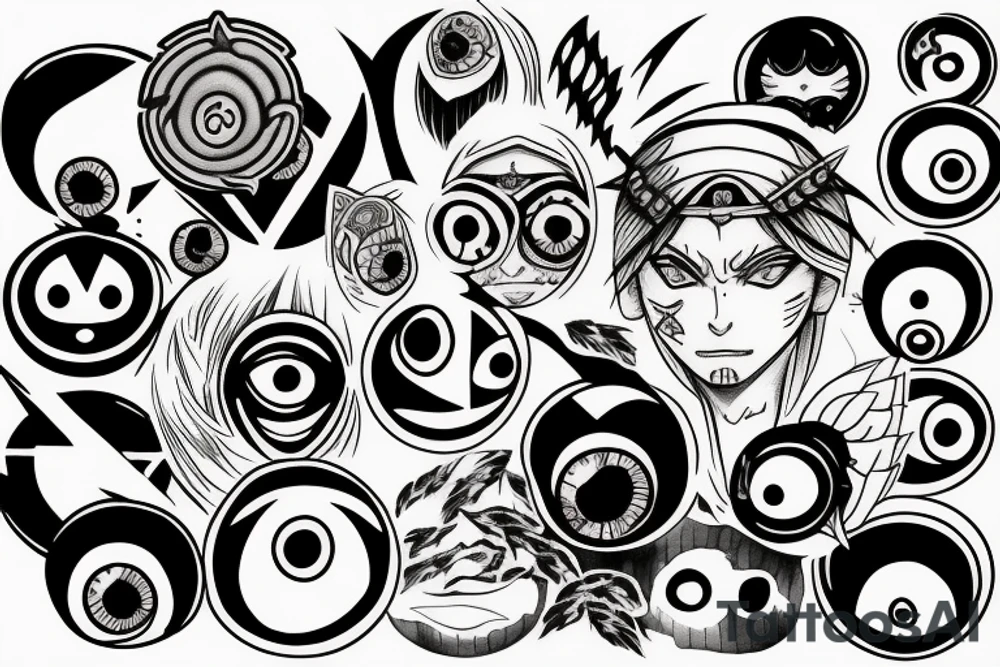 sharingan tattoo idea