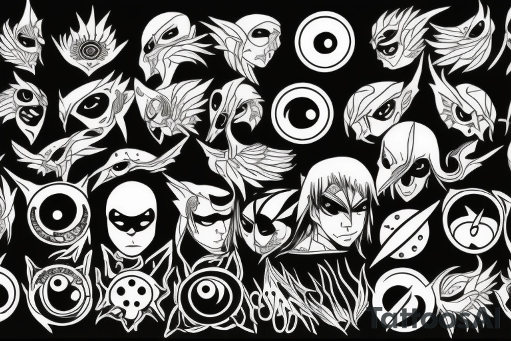 sharingan tattoo idea