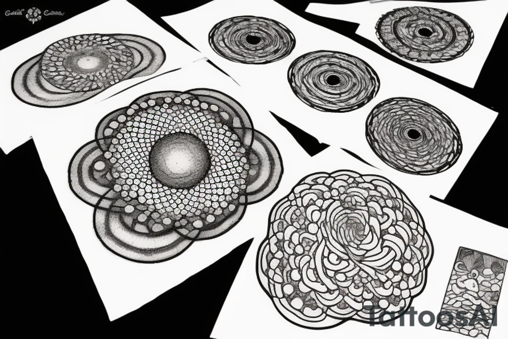 going in circles tattoo idea