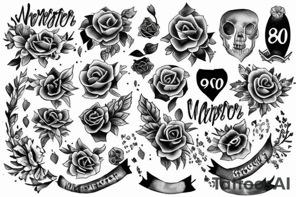 NO MATTER WHAT
est. `80 tattoo idea