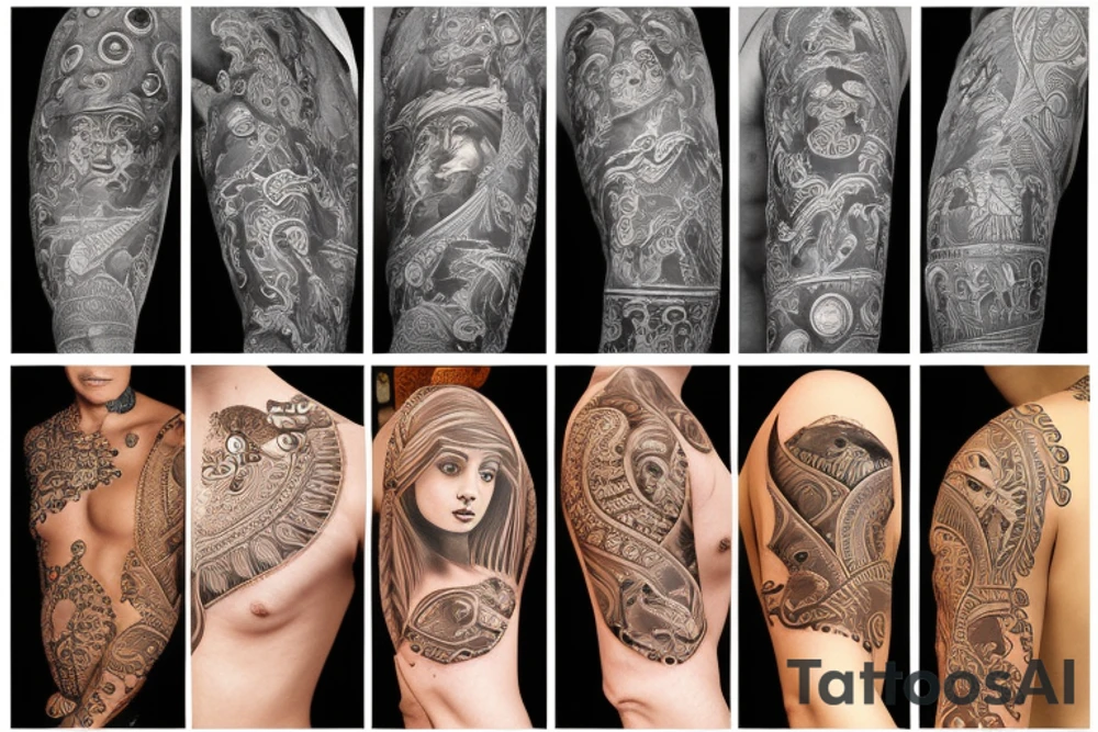 Indian tattoo idea