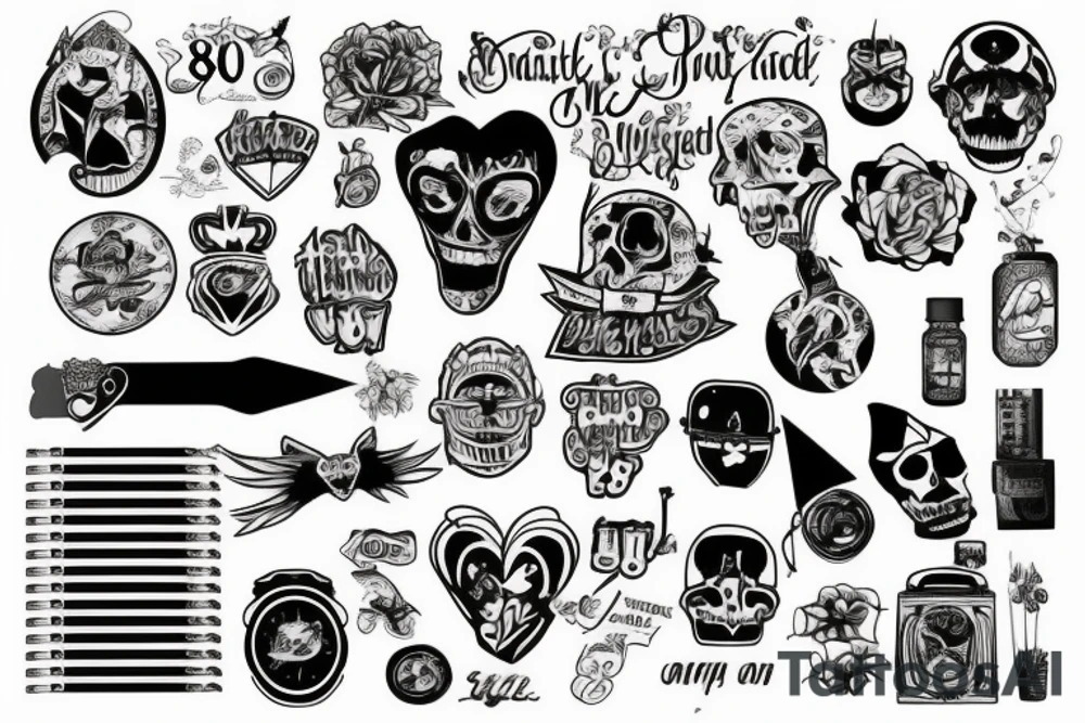 NO MATTER WHAT
est. `80 tattoo idea