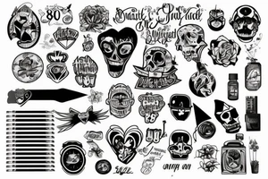 NO MATTER WHAT
est. `80 tattoo idea