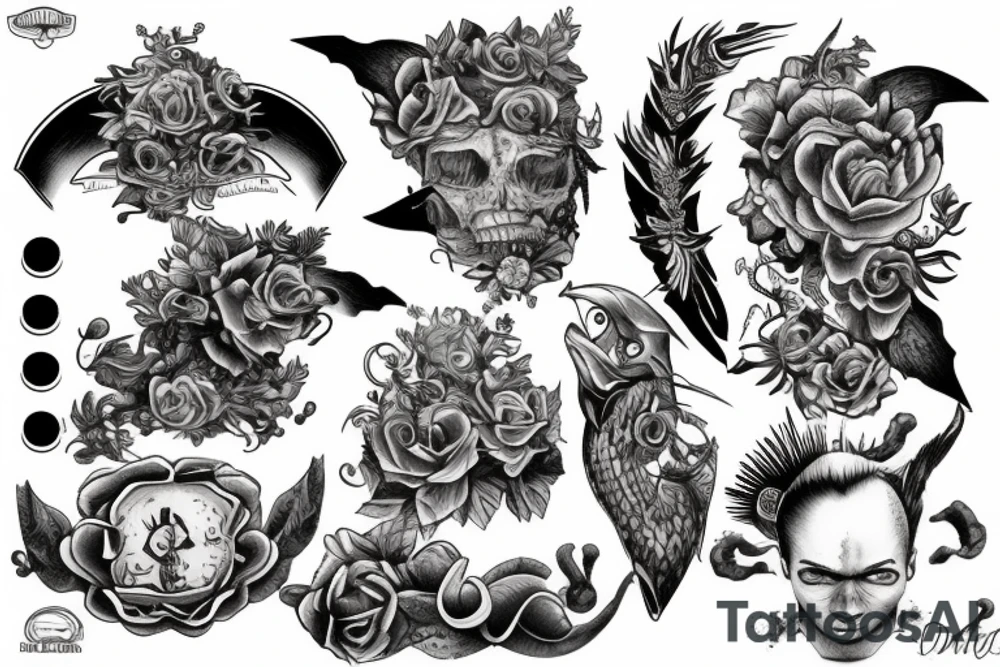 Gorgona tattoo idea