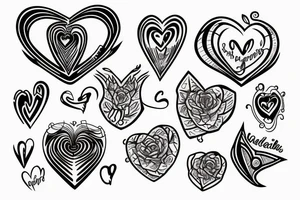 Heart rate tattoo idea