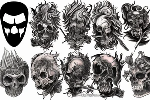 Berserk gats tattoo tattoo idea