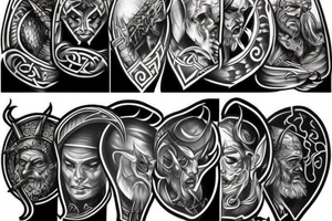 viking tattoo idea