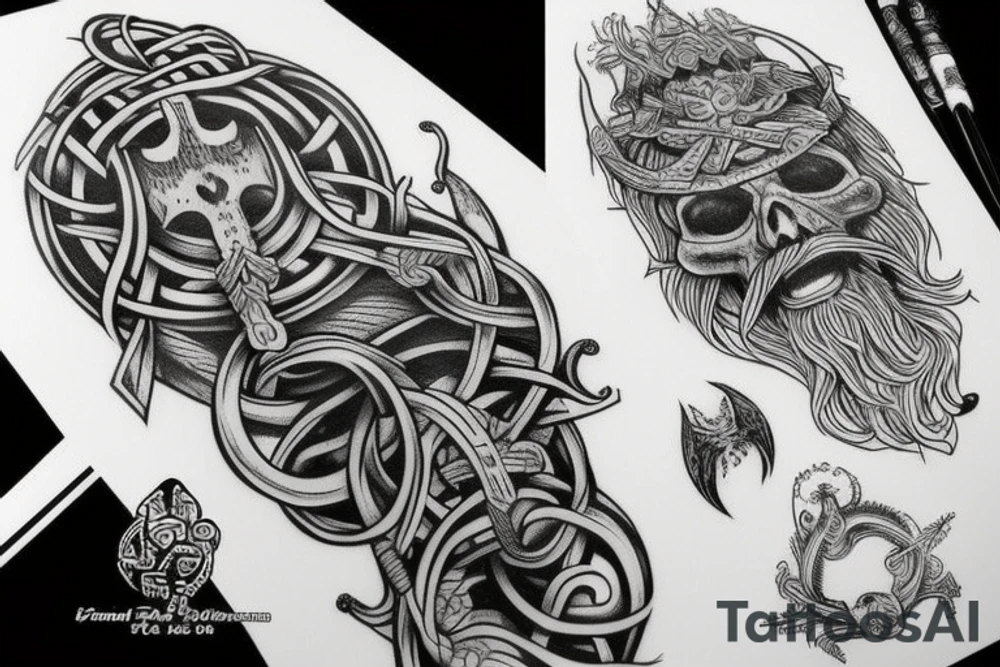viking tattoo idea