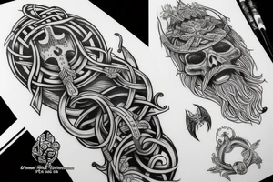 viking tattoo idea