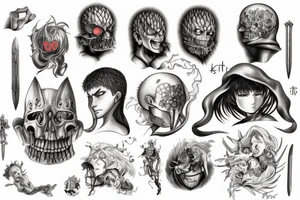 Berserk gats behelit tattoo idea
