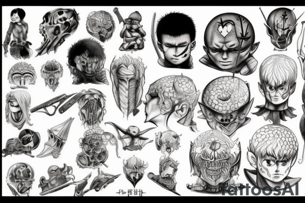Berserk gats behelit tattoo idea