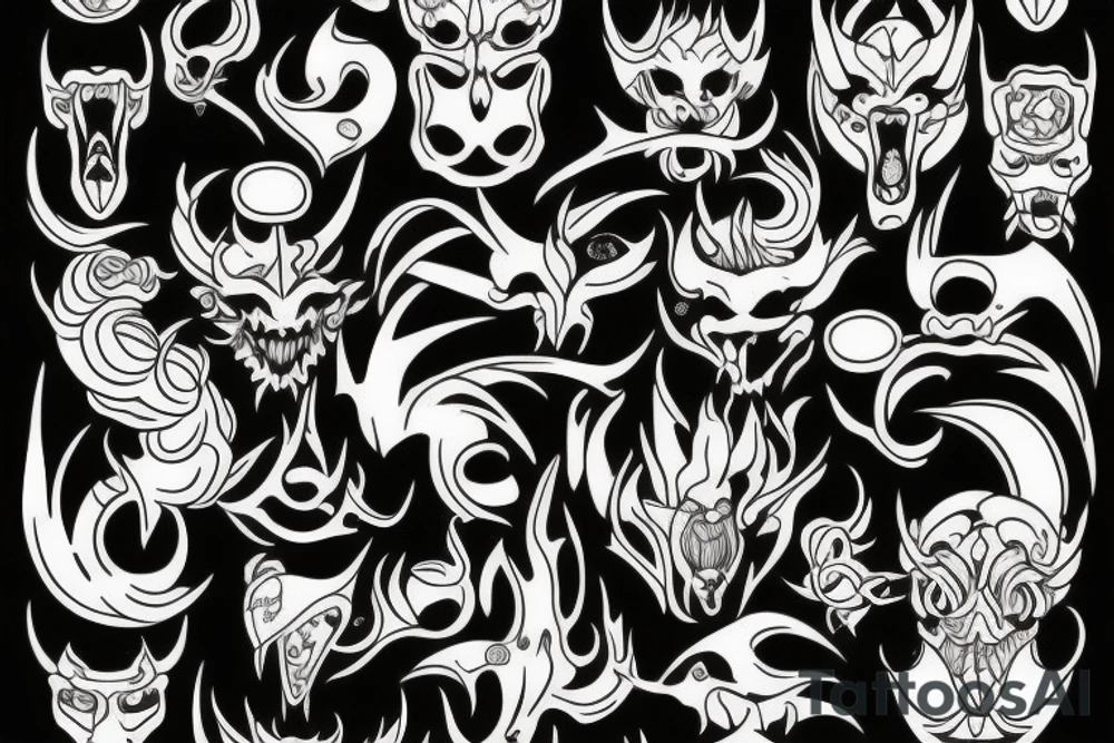 devil tattoo idea