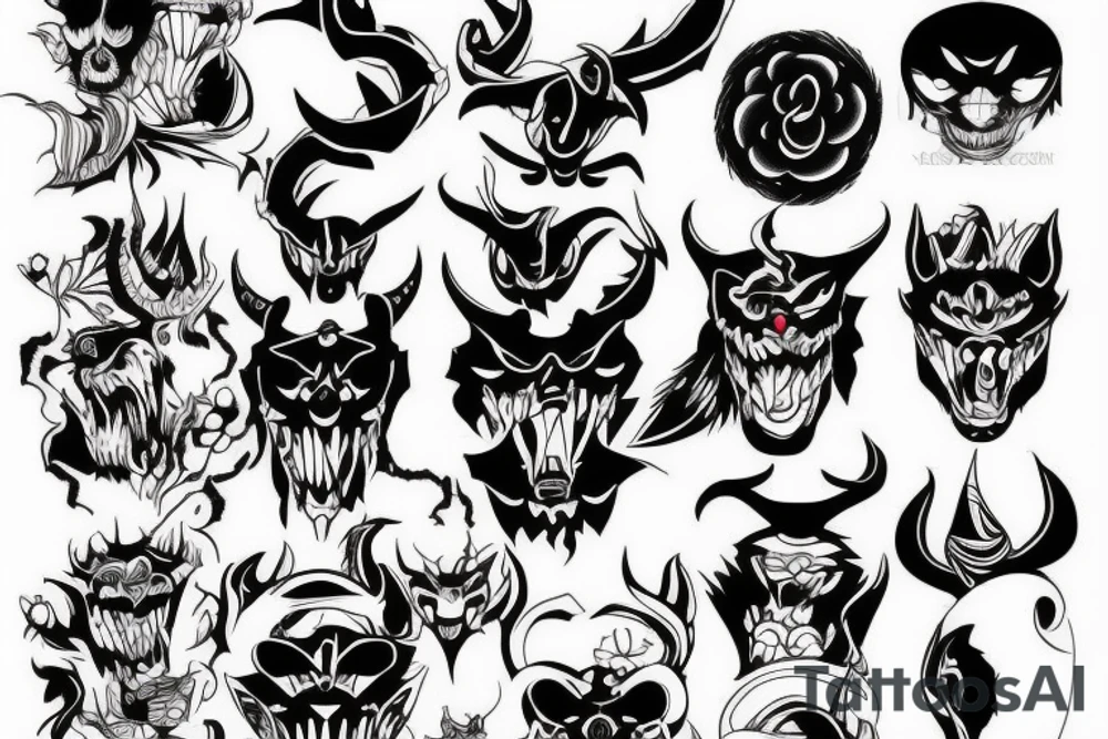 devil tattoo idea