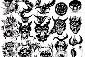 devil tattoo idea