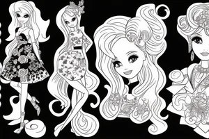 barbie tattoo idea