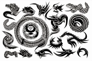 Ouroboros tattoo idea