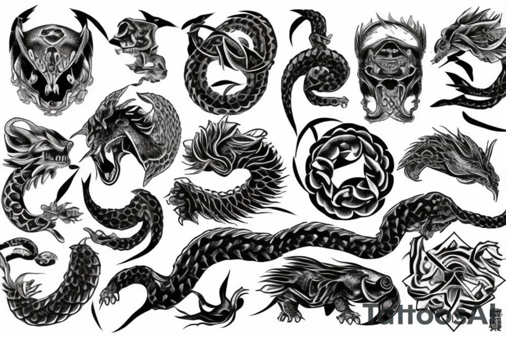 Ouroboros tattoo idea
