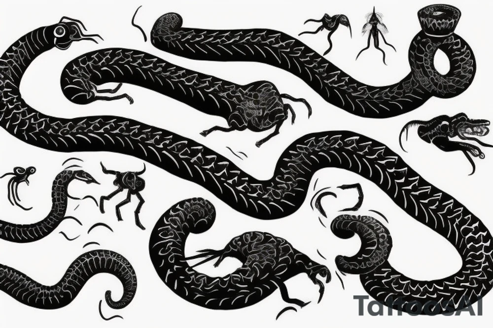 centipede tattoo idea