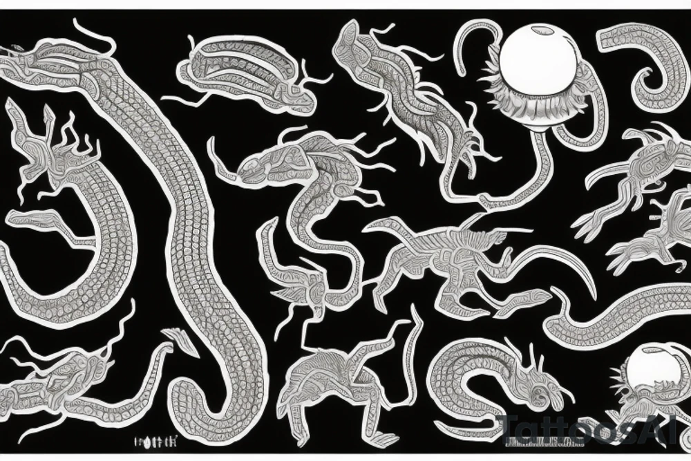 centipede tattoo idea