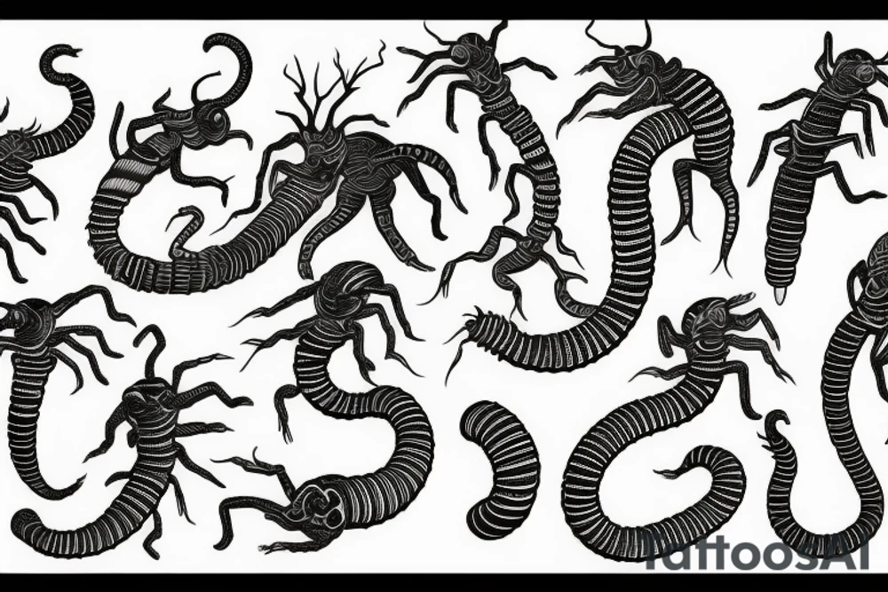 centipede tattoo idea