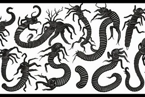 centipede tattoo idea