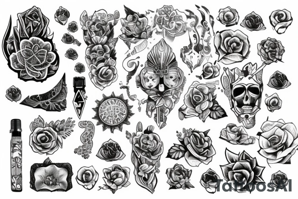 Анубис на фоне пирамид tattoo idea