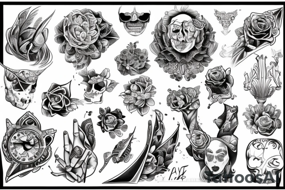 Анубис на фоне пирамид tattoo idea